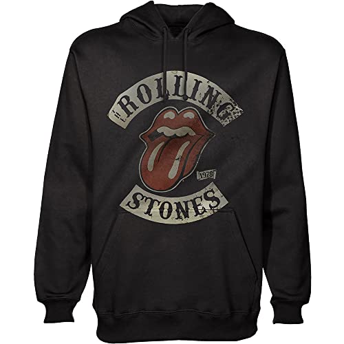 Amazon.com: Rolling Stones Men's 1978 Tour Hooded Sweatshirt Small